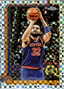 Karl-Anthony Towns #179 2025-26 Topps Chrome X-Fractor