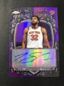 Karl-Anthony Towns #SS-KAT 2025-26 Topps Chrome Basketball Signature Style