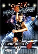 Kasparas Jakučionis #SF-30 Rookie Card 2025-26 Topps Chrome Sleek Finishers