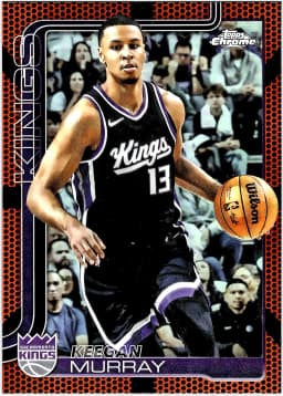 Keegan Murray #227 2025-26 Topps Chrome Basketball Refractor
