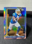 Keenan Allen #155 2025 Topps Chrome Football