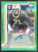 Kelvin Banks Jr. #RA-KB Rookie Card 2025 Topps Chrome Football Rookies Autograph Variation