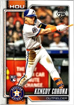 Kenedy Corona #145 Rookie Card 2026 Topps Series 1