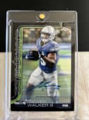 Kenneth Walker III #BA-KW 2025 Topps Chrome Football Base Cards Autograph Variation