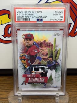 Ketel Marte #HA-20 2025 Topps Baseball Home Field Advantage