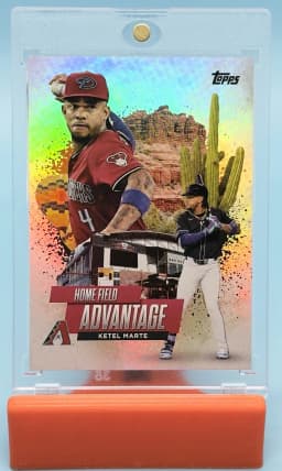 Ketel Marte #HA-20 2025 Topps Series 1 Baseball - Celebration Series Home Field Advantage