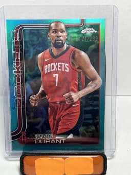Kevin Durant #TCA-KD 2025-26 Topps Chrome Basketball Topps Chrome Autographs
