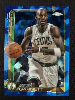 Kevin Garnett #TCA-KG 2025-26 Topps Chrome Basketball Topps Chrome Autographs