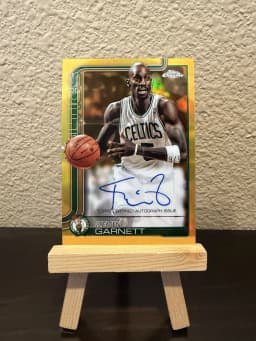Kevin Garnett #TCA-KG 2025-26 Topps Chrome Basketball Topps Chrome Autographs