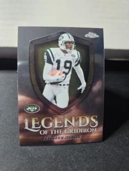 Keyshawn Johnson #LOG-23 2025 Topps Chrome Football Legends of the Gridiron