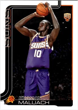 Khaman Maluach #210 Rookie Card 2025-26 Topps