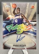 Khaman Maluach #FS-KM Rookie Card 2025-26 Topps Chrome Basketball Future Stars Autographs