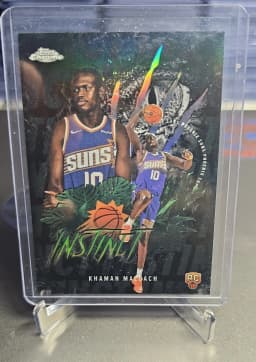Khaman Maluach #INS-19 Rookie Card 2025-26 Topps Chrome Basketball Instinct