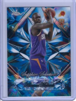 Khaman Maluach #SS-10 Rookie Card 2025-26 Topps Chrome Basketball Sapphire Selections