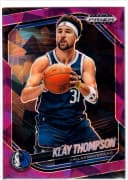 Klay Thompson #187 2024-25 Panini Prizm Black Purple Ice