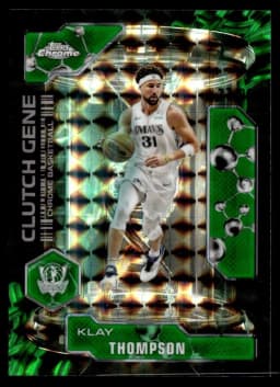 Klay Thompson #CG-13 2025-26 Topps Chrome Basketball Clutch Gene