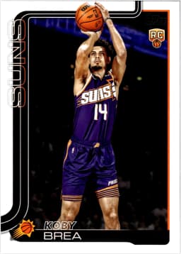 Koby Brea #242 Rookie Card 2025-26 Topps