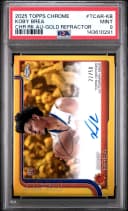Koby Brea #TCAR-KB Rookie Card 2025-26 Topps Chrome Basketball Topps Chrome Autographs Rookies