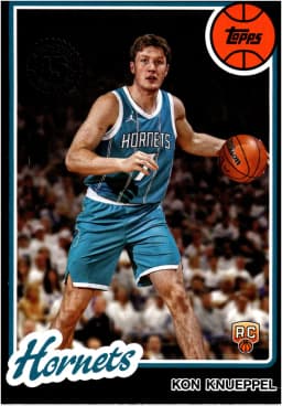 Kon Knueppel #80BK-53 2025-26 Topps 1980-81 Topps Basketball