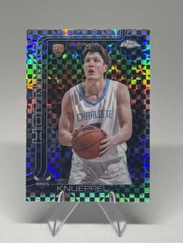 Kon Knueppel #254 Rookie Card 2025-26 Topps Chrome Basketball