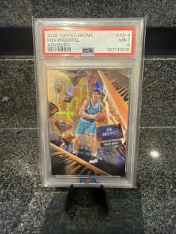 Kon Knueppel #AD-4 Rookie Card 2025-26 Topps Chrome Basketball Advisory