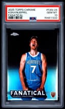 Kon Knueppel #FAN-24 Rookie Card 2025-26 Topps Chrome Basketball Fanatical