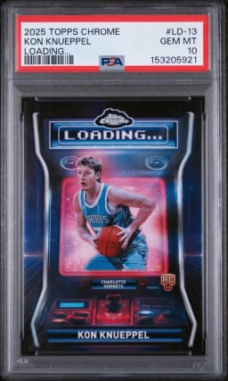 Kon Knueppel #LD-13 Rookie Card 2025-26 Topps Chrome Basketball Loading