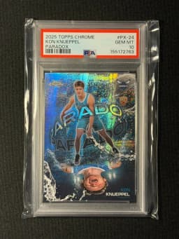 Kon Knueppel #PX-24 Rookie Card 2025-26 Topps Chrome Basketball Paradox