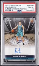 Kon Knueppel #TAIR-KK Rookie Card 2025-26 Topps Chrome Basketball Topps Autograph Issue Rookies
