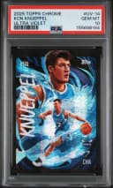 Kon Knueppel #UV-14 Rookie Card 2025-26 Topps Chrome Basketball Ultra Violet