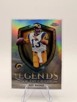 Kurt Warner #LOG-1 2025 Topps Chrome Football Legends of the Gridiron