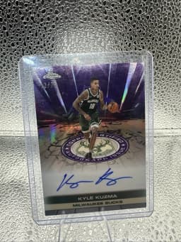 Kyle Kuzma #TAU-KK 2025-26 Topps Chrome Basketball Topps Autograph Issue