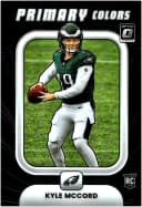 Kyle McCord #18 2025 Donruss Optic Rookie Primary Colors