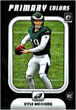 Kyle McCord #18 2025 Donruss Optic Rookie Primary Colors