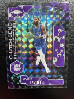 Kyrie Irving #CG-6 2025-26 Topps Chrome Basketball Clutch Gene
