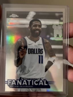 Kyrie Irving #FAN-8 2025-26 Topps Chrome Basketball Fanatical
