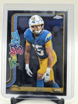 Ladd McConkey #FS-3 2025 Topps Chrome Football Future Stars