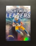 Ladd McConkey #LL-17 2025 Topps Chrome Football Lightning Leaders