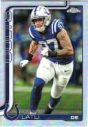 Laiatu Latu #128 2025 Topps Chrome Football