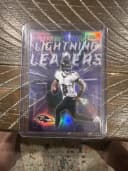 Lamar Jackson #LL-5 2025 Topps Chrome Football Lightning Leaders