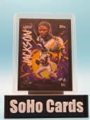 Lamar Jackson #UV-11 2025 Topps Chrome Football Ultra Violet