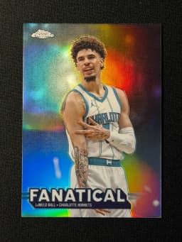 LaMelo Ball #FAN-5 2025-26 Topps Chrome Basketball Fanatical