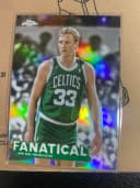 Larry Bird #FIN-7 2025-26 Topps Chrome Basketball Finals