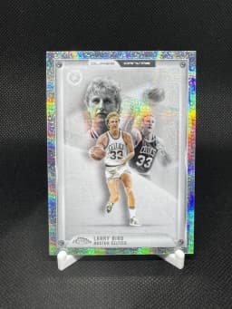 Larry Bird #GC-15 2025-26 Topps Chrome Basketball Glass Canvas