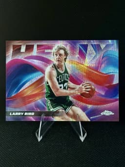 Larry Bird #H-9 2025-26 Topps Chrome Basketball Helix