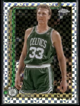Larry Bird #SM-LB 2025-26 Topps Chrome Basketball Stratospheric Signatures