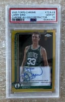 Larry Bird #TCA-LB 2025-26 Topps Chrome Basketball Topps Chrome Autographs