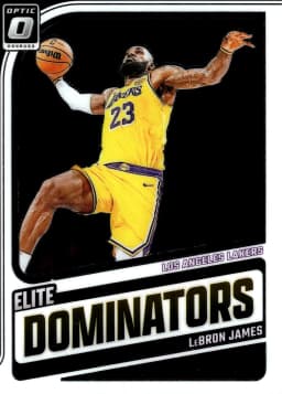 LeBron James #2 2024-25 Donruss Optic Elite Dominators