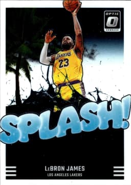 LeBron James #5 2024-25 Donruss Optic Splash!