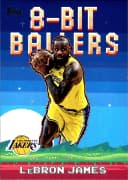 LeBron James #8B-19 2025-26 Topps 8-Bit Ballers